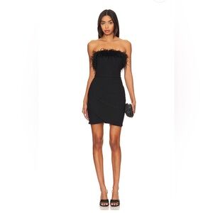 NWT ELLIATT Paulina Dress in Black, size L